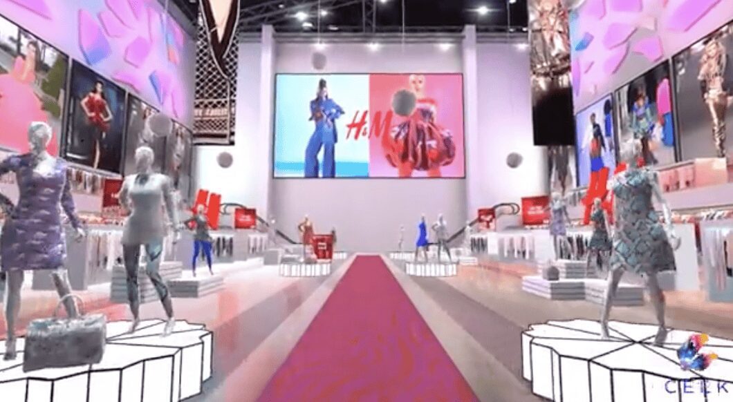 ceek vr metaverso H&M