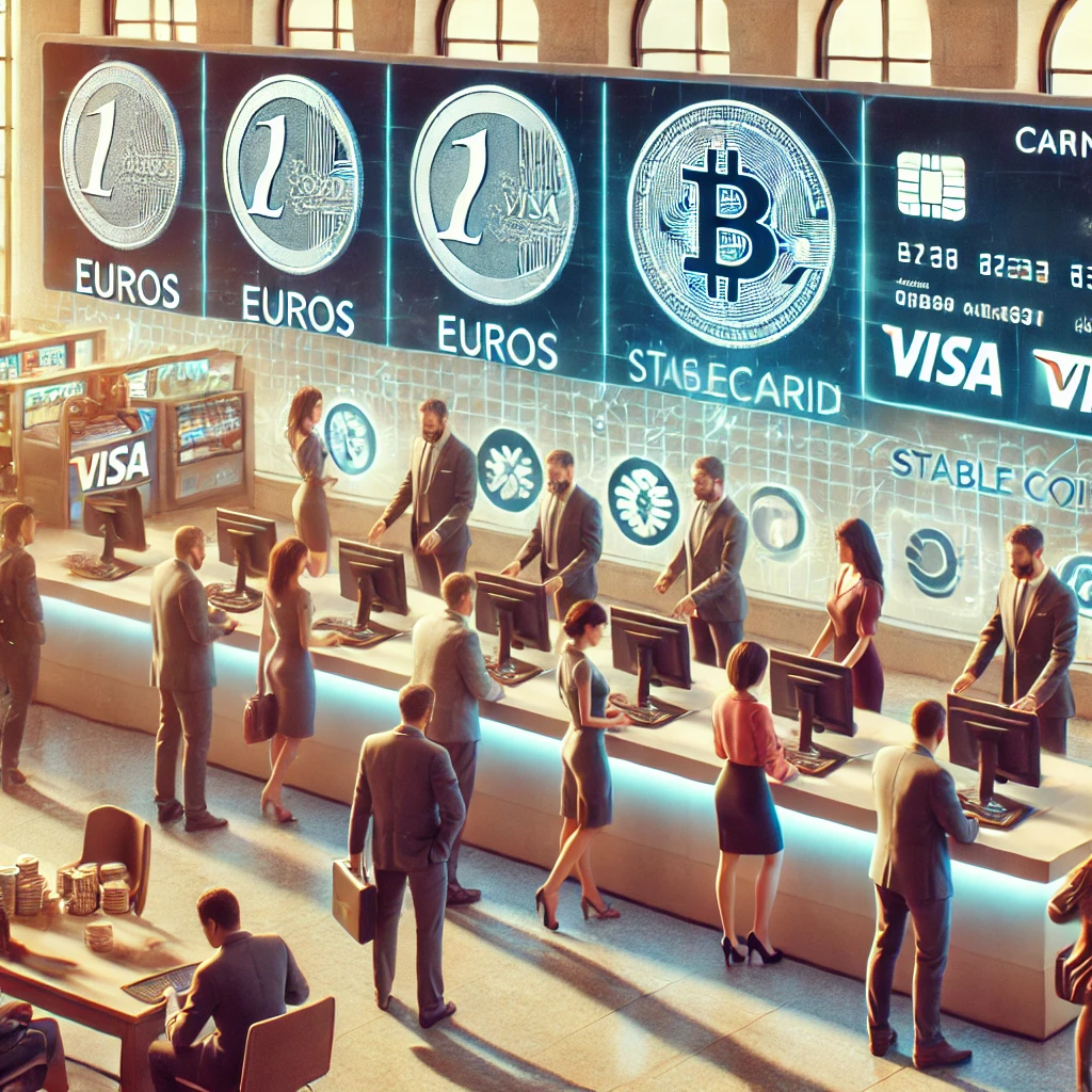 Las stablecoins duplican el volumen de pagos de VISA con transacciones de $8,5 billones