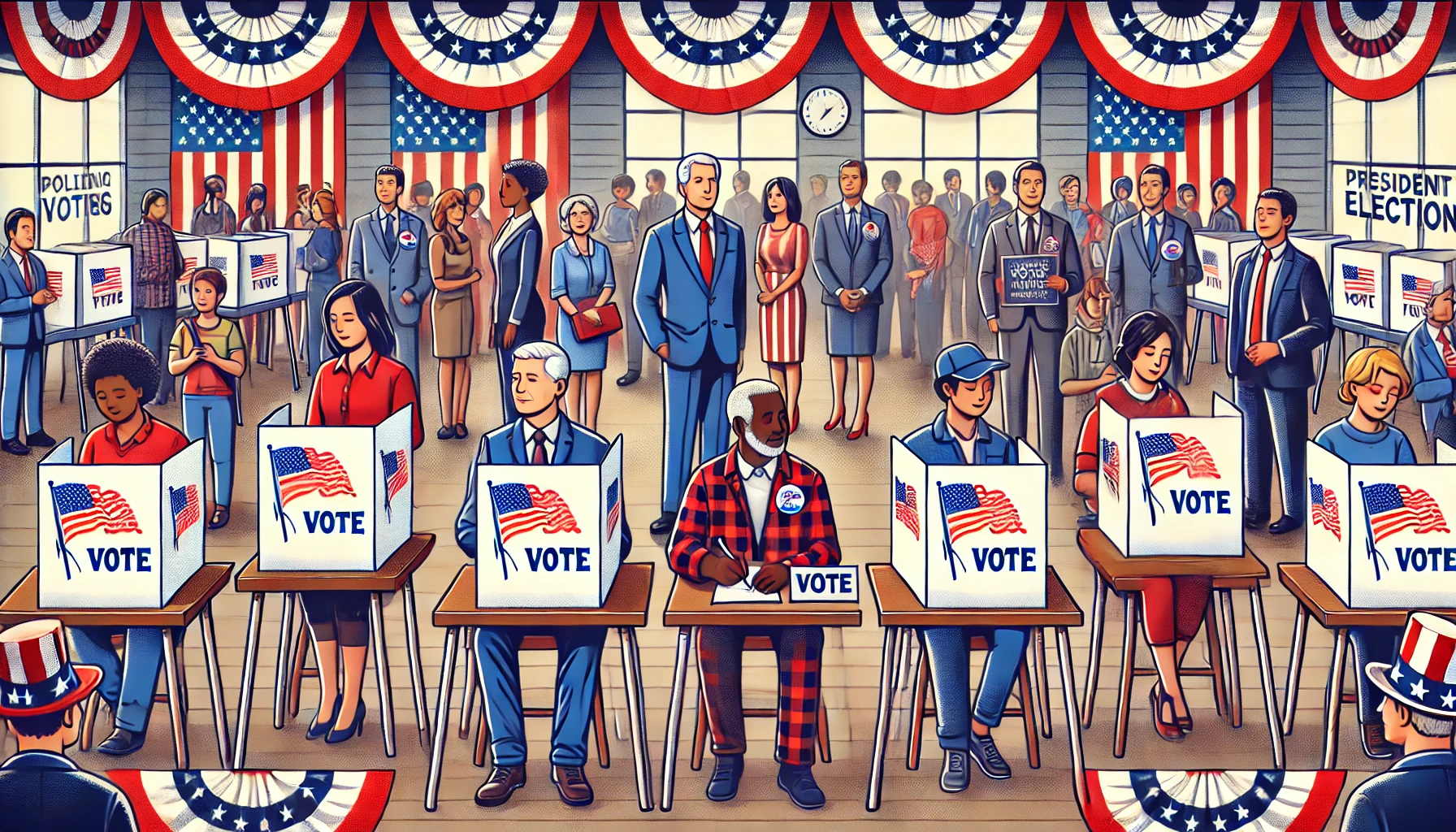 Mercados de predicción blockchain y elecciones de EEUU: $3.000 millones apostados