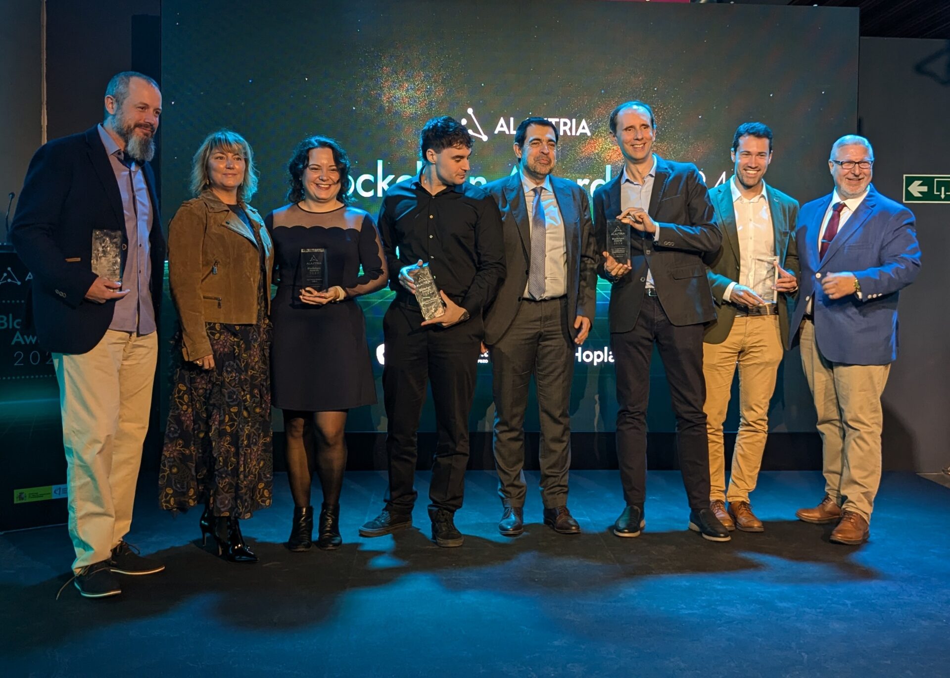 Universidad Politécnica de Madrid y Onyze, ganadores de los premios de Alastria