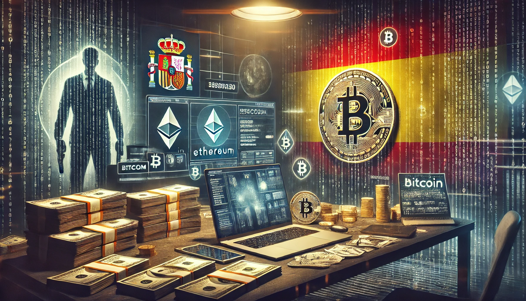 Desmantelan en España red que blanqueó millones con criptomonedas