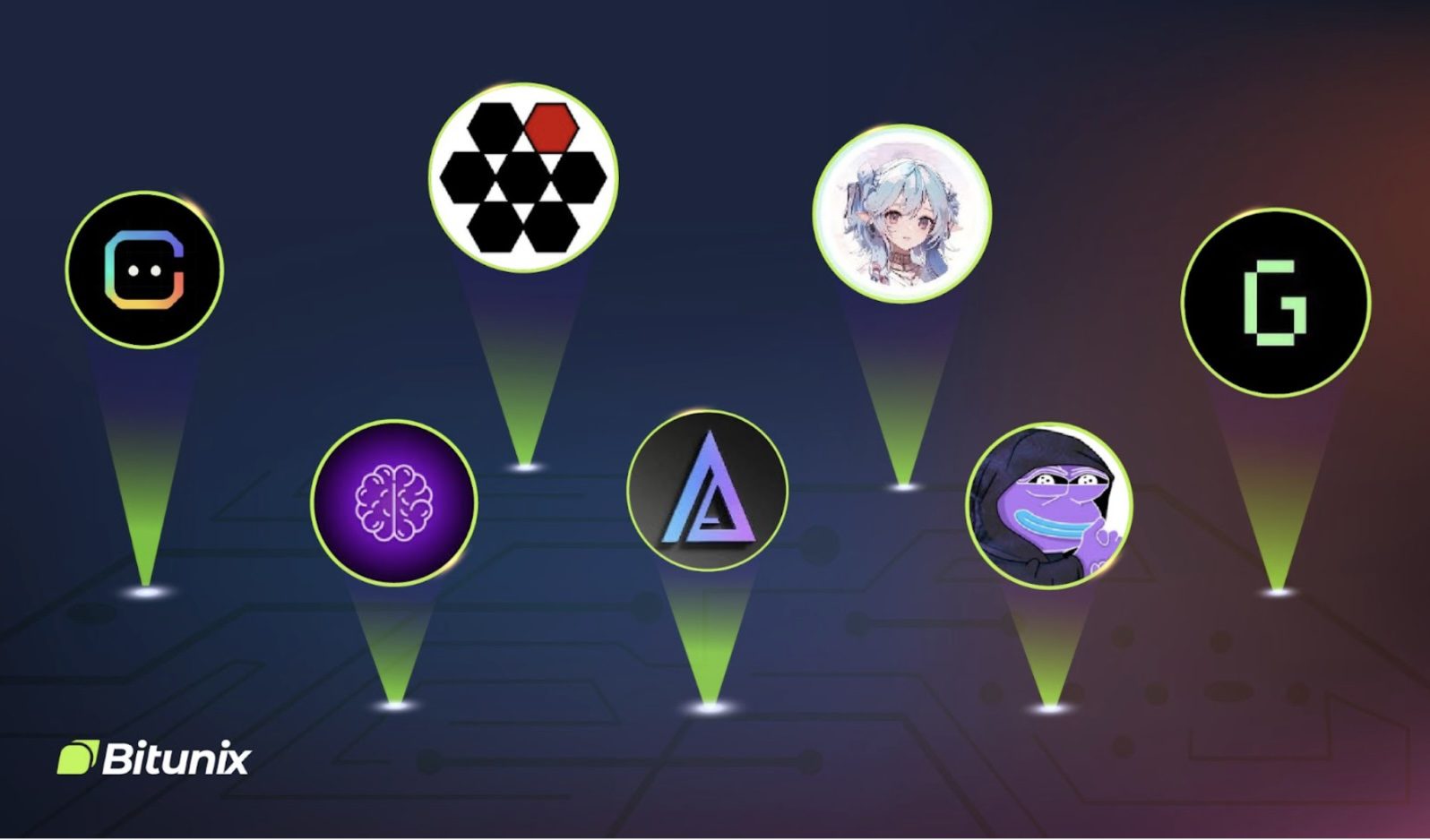 Bitunix Lista los tokens de IA más demandados: CGPT, PAAL, SWARMS, LAIKA...