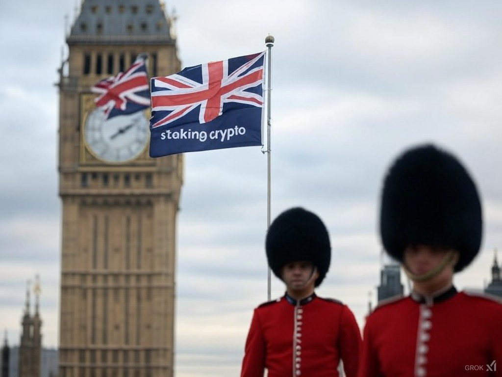 Reino Unido libera el staking de criptomonedas de cargas regulatorias