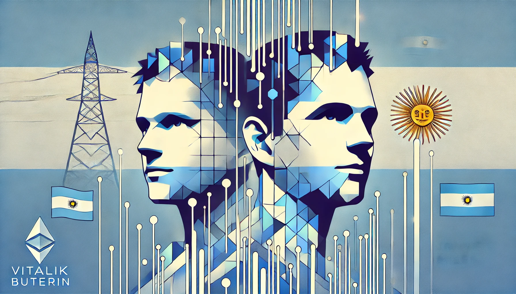 Vitalik, Milei y Argentina, el gran nodo cripto de Latinoamérica
