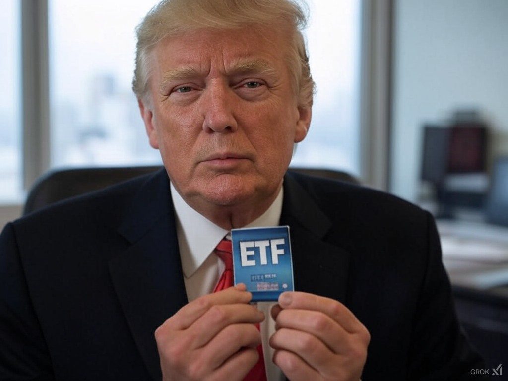La empresa de Trump solicita registro de ETFs