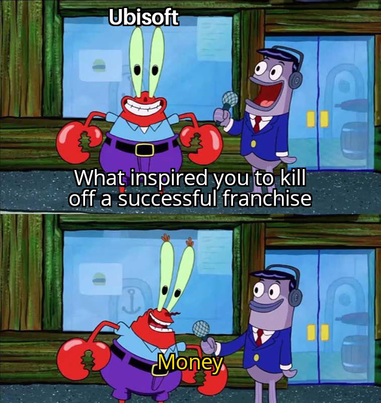 Ubisoft, siendo Ubisoft, al matar a sus mayores franquicias