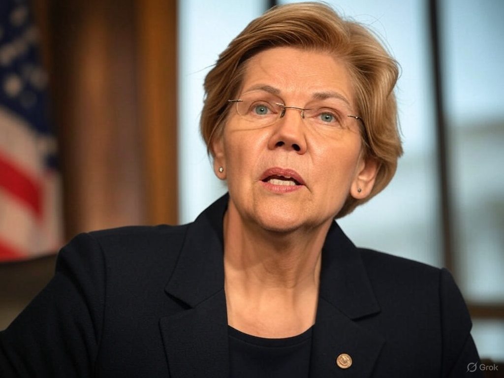 Senadora Warren acusa al "Zar Cripto" de Trump de manipular el mercado