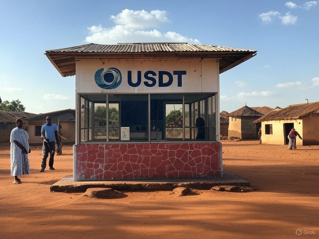 El modelo de USDT con electricidad y cripto para conquistar África