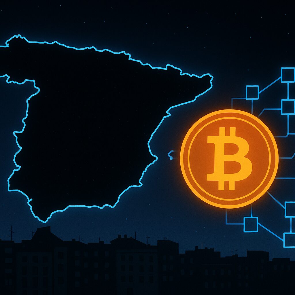 España sin luz, pero con blockchain: las criptomonedas no se detienen