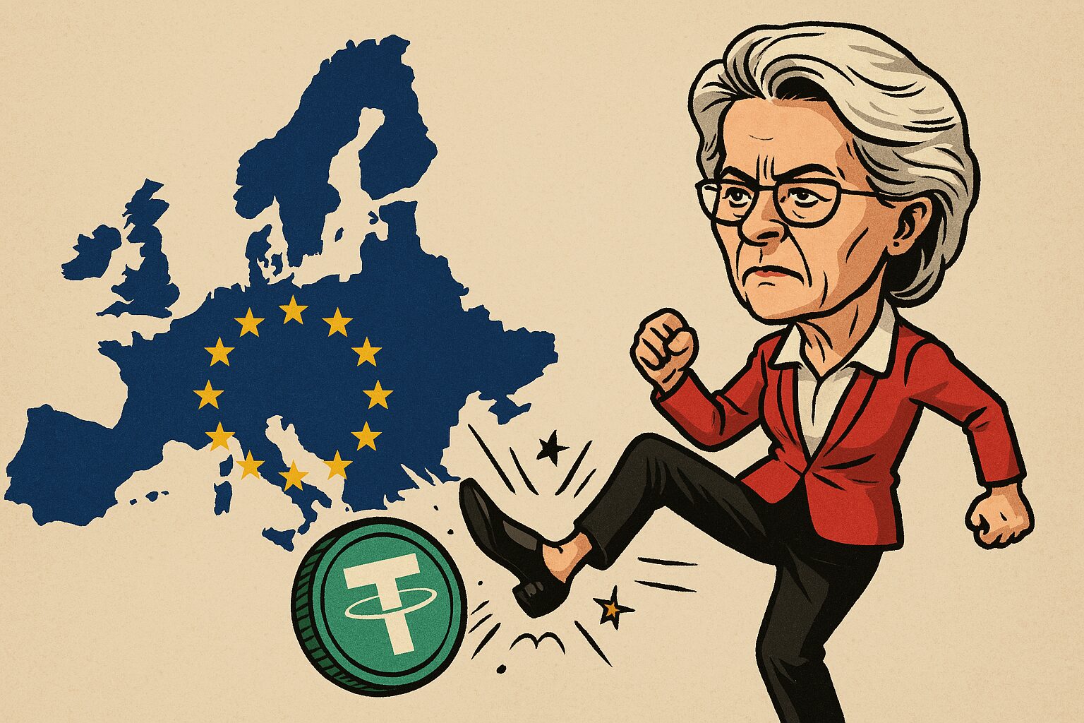 Europa ya banea las stablecoins no reguladas ¿protección o error histórico?