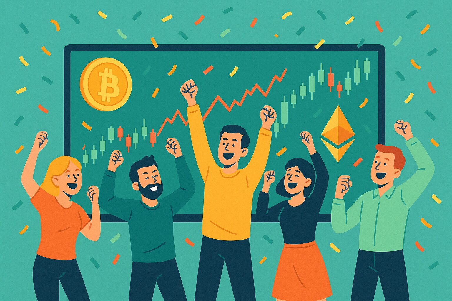 Bitcoin y Ethereum lideran a esta hora el repunte del mercado cripto, que supera los 2,8 billones de dólares, lo que representa un aumento del 1,4 % en las últimas 24 horas. Este impulso viene liderado por Bitcoin  y Ethereum , que registran subidas  y consolidan su dominio en el ecosistema digital. Bitcoin, la principal criptomoneda por capitalización de mercado, se sitúa en los 87.474 dólares al cierre de esta edición, con un crecimiento del 3,6 % en las últimas 24 horas y un alza semanal del 3,4 %. Su volumen de operaciones diarias asciende a más de 24.400 millones de dólares, lo que subraya su papel como principal activo de referencia en el mercado cripto.