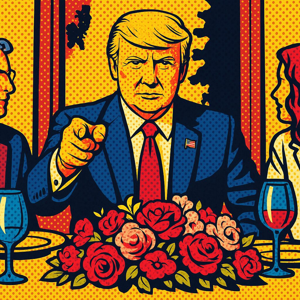 Cena con Donald Trump dispara un 51,7 % su memecoin TRUMP
