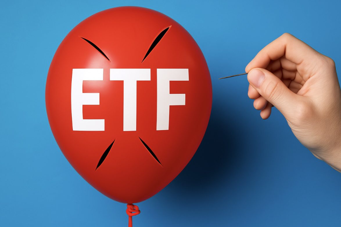 Jornada roja de los ETF de Bitcoin: se retiran $149M en un solo día