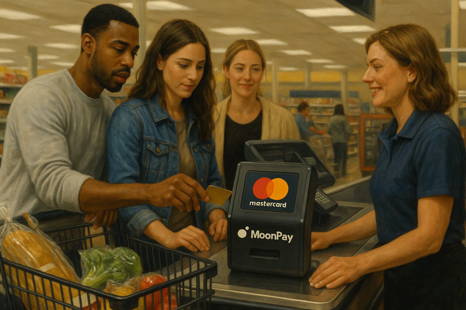 Mastercard y MoonPay conectan las stablecoins al sistema bancario