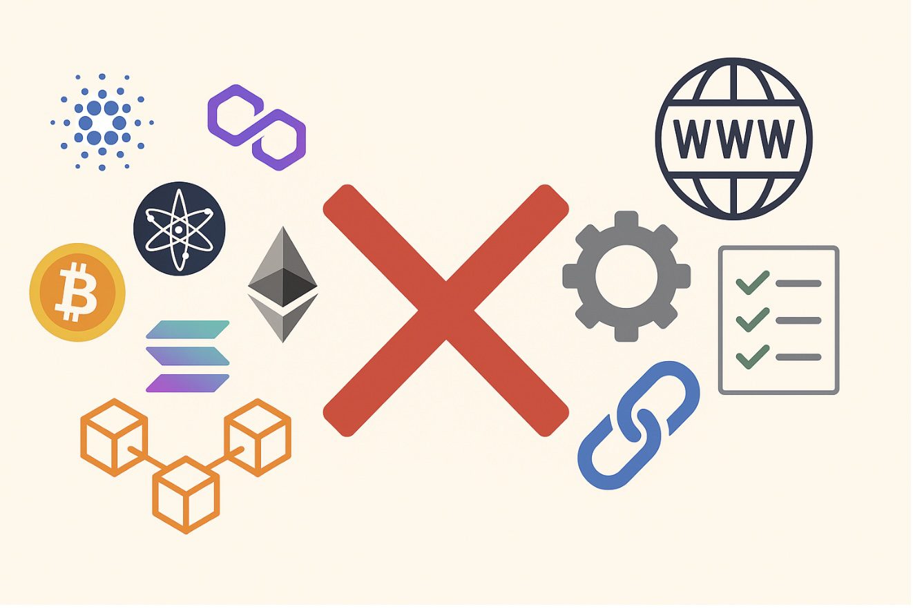 Web3 debe aprender de Internet: menos blockchains y más estándares
