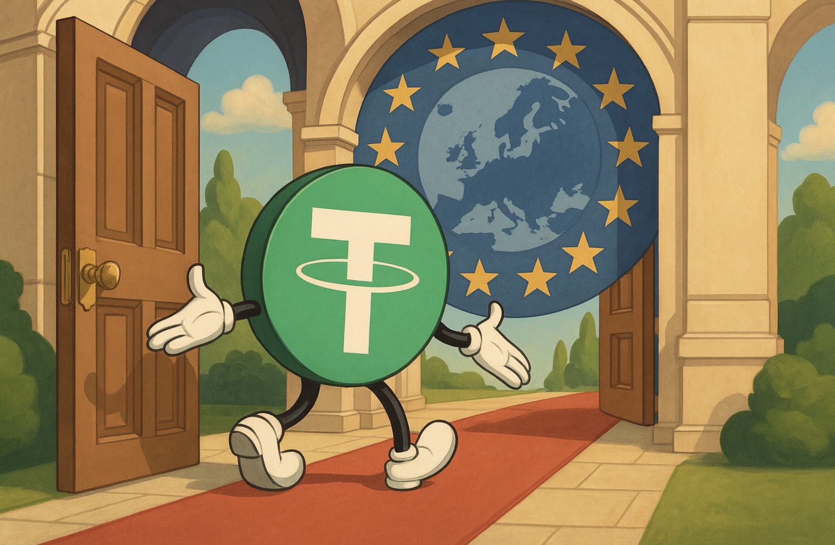 Tether vuelve a Europa con stablecoins adaptadas a MiCA