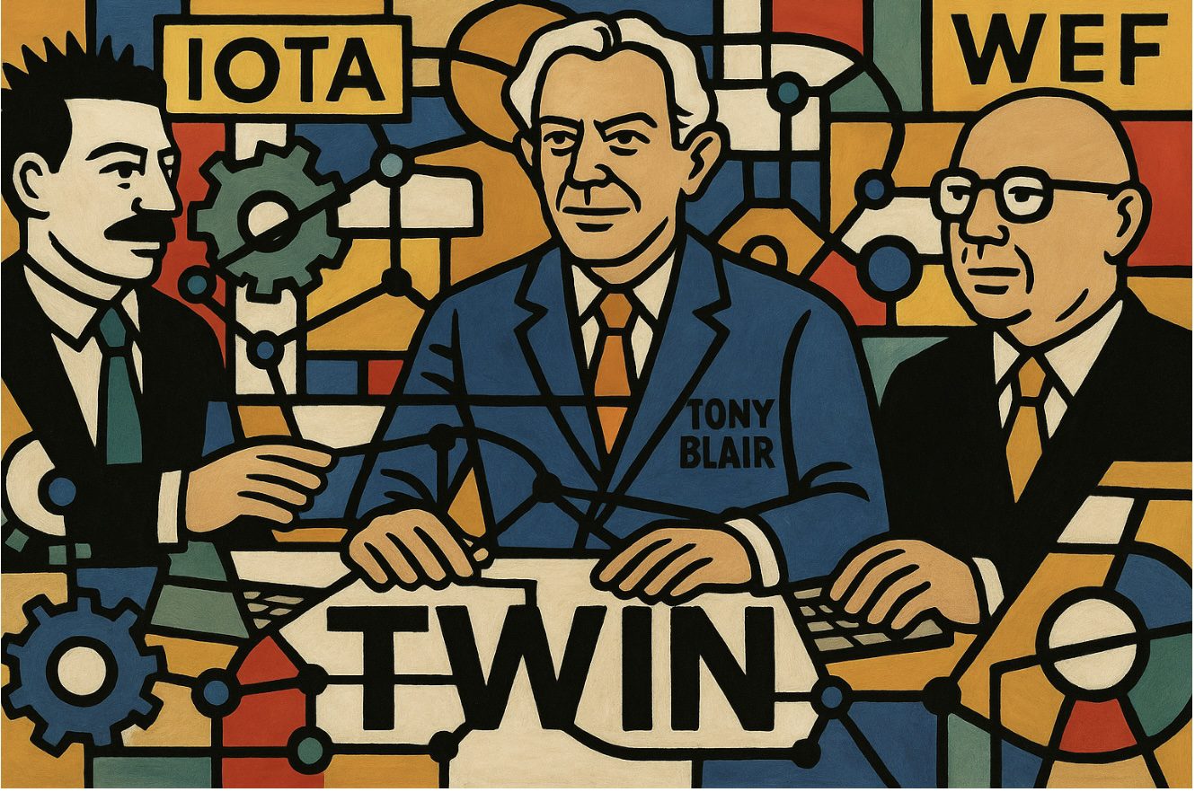 IOTA, Tony Blair y WEF lanzan red para transformar el comercio global