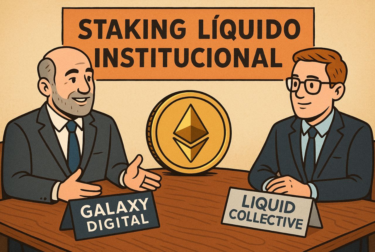 Galaxy lleva el staking líquido de Ethereum a Wall Street con Liquid Collective