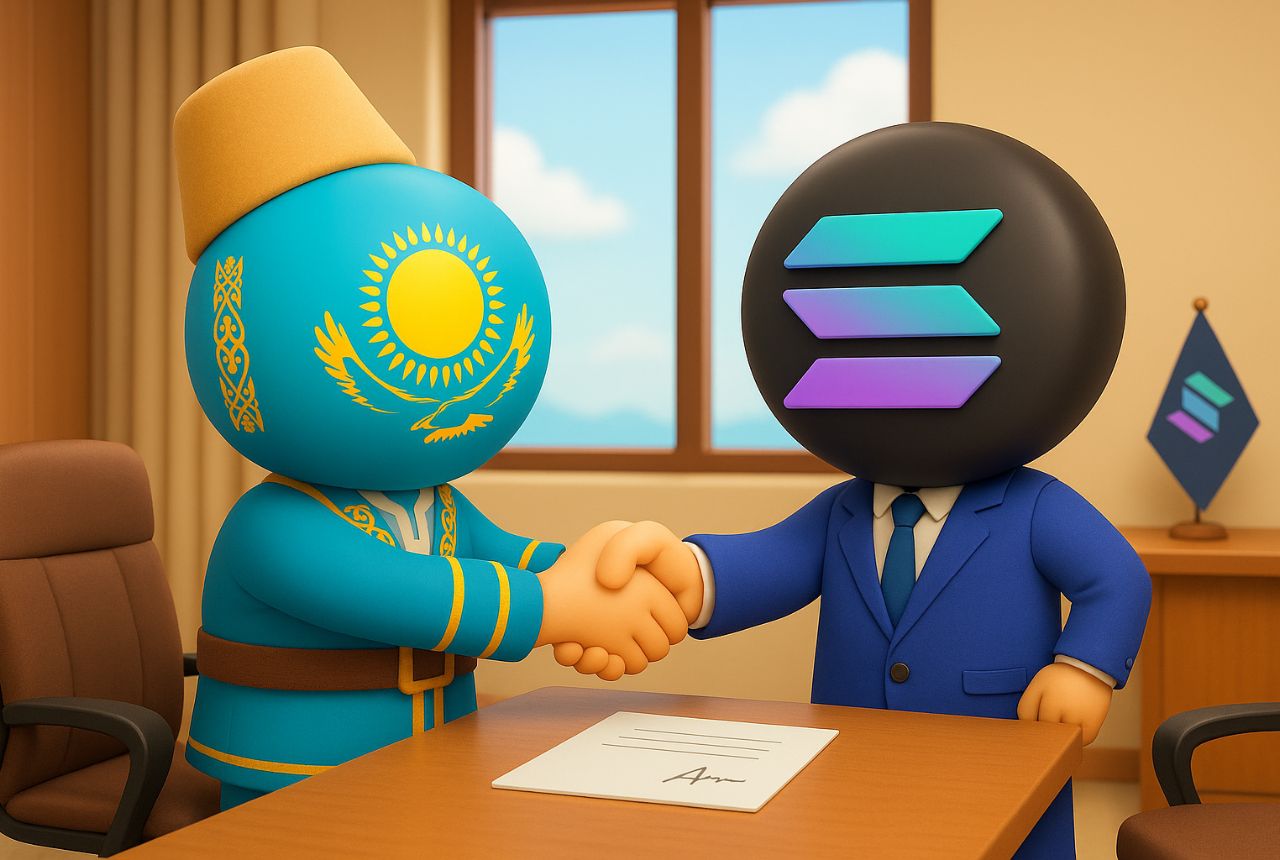 Kazajistán fortalece su estrategia cripto con Zona Económica Solana