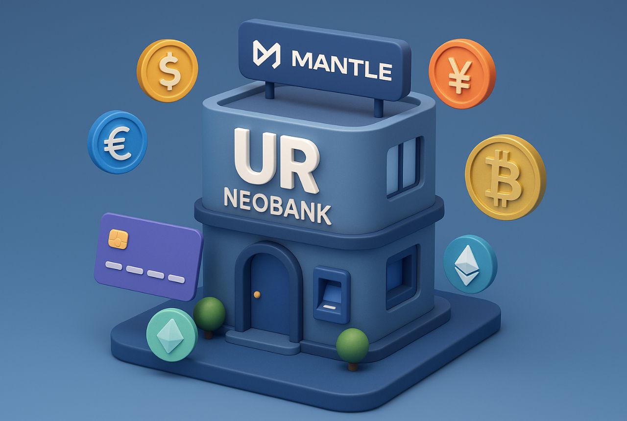 Mantle lanza UR, un neobanco completamente impulsado por blockchain
