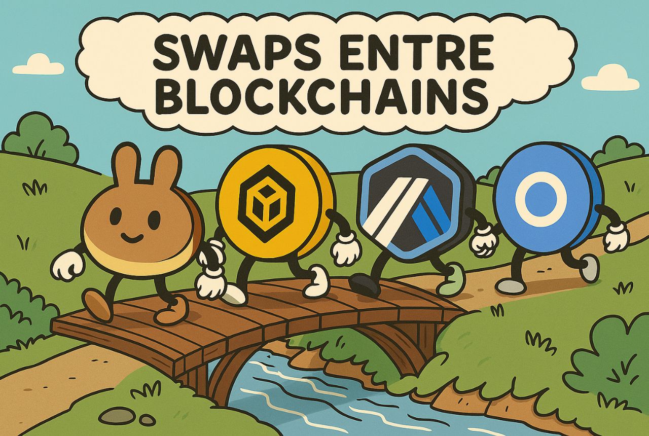 PancakeSwap facilita DeFi con swaps de tokens entre blockchains distintas