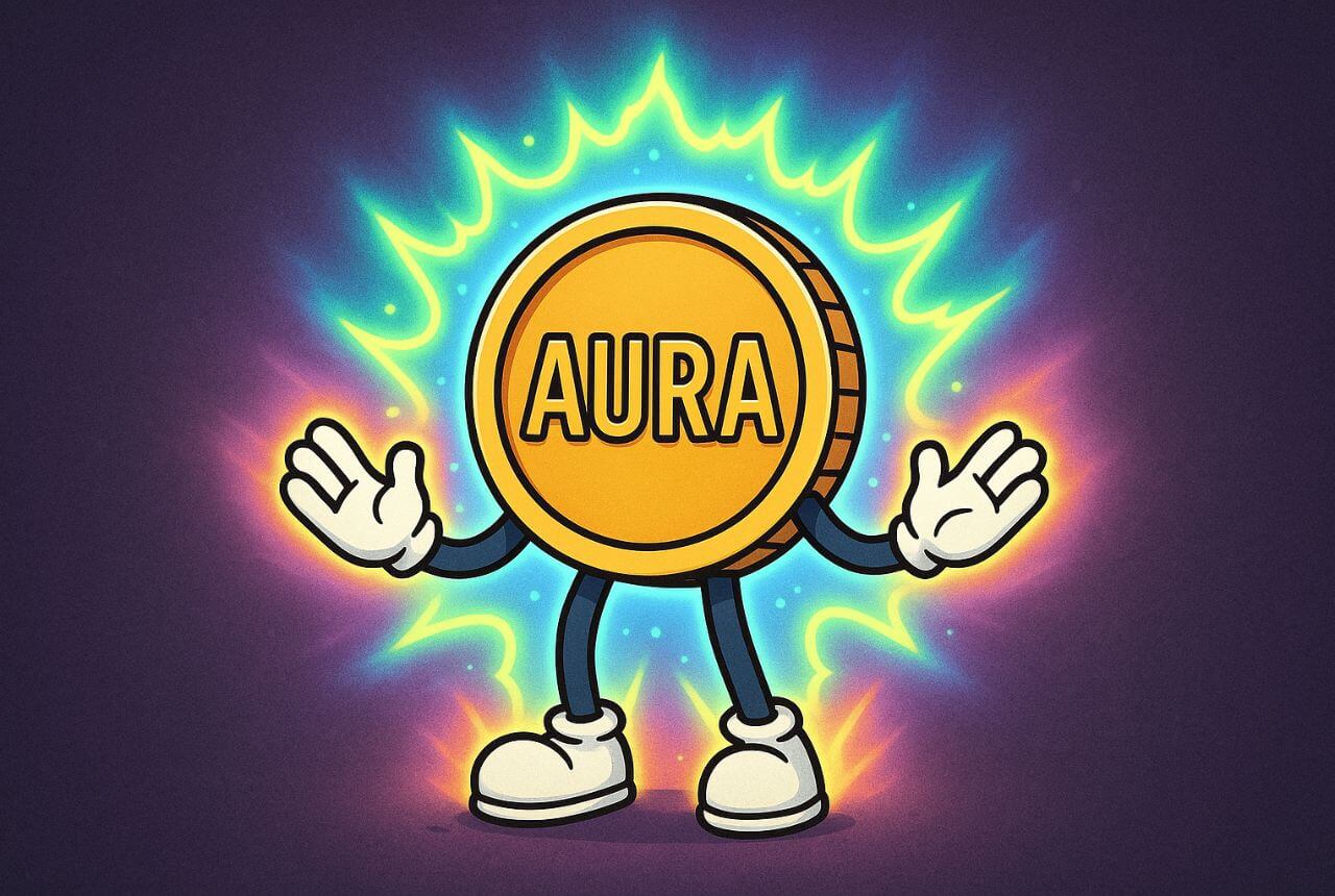 Token AURA lidera crecimiento de memecoins con aumento semanal explosivo