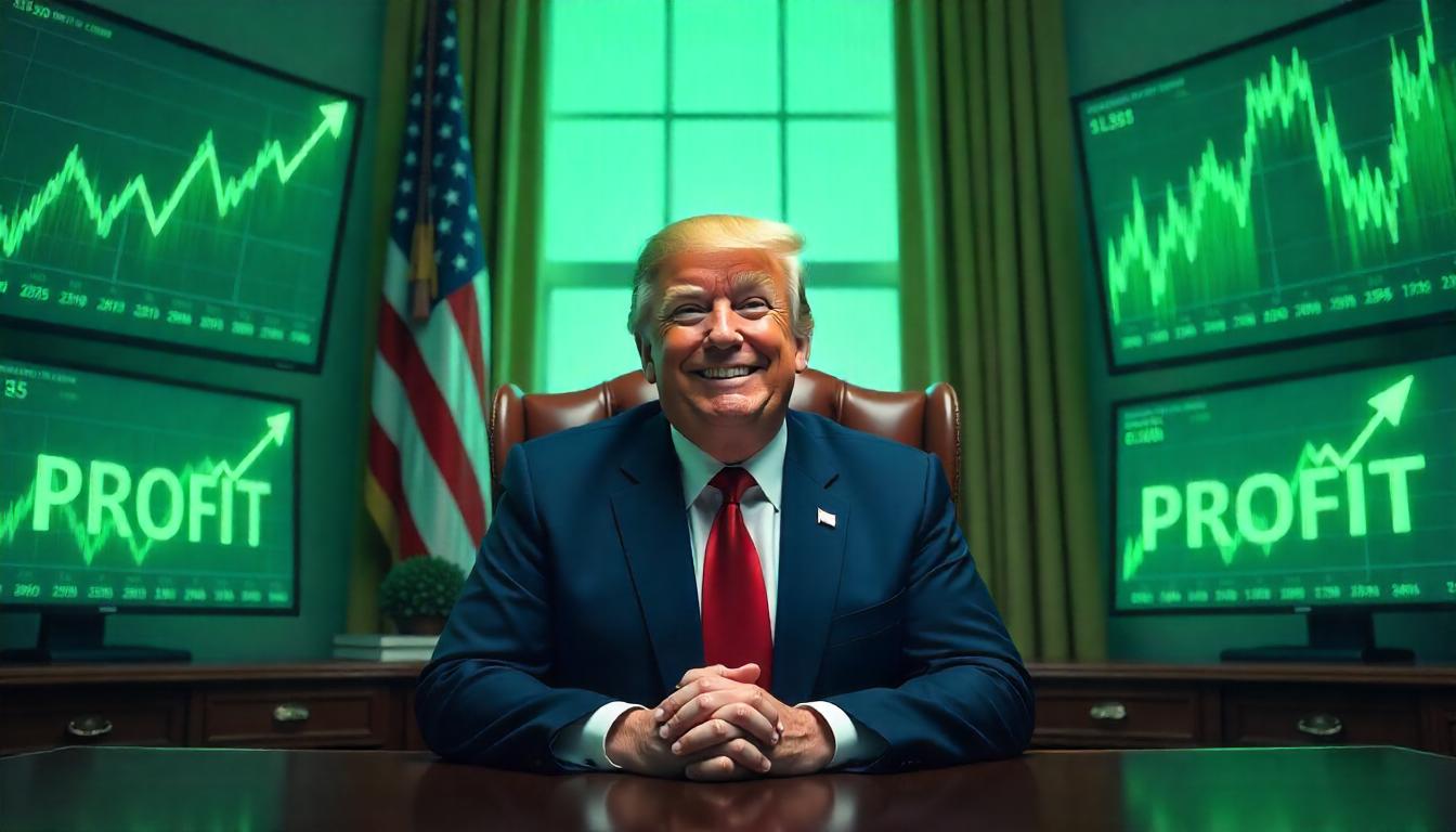 Donald Trump y su asombroso impulso: más de 1.100 millones dólares en criptomonedas