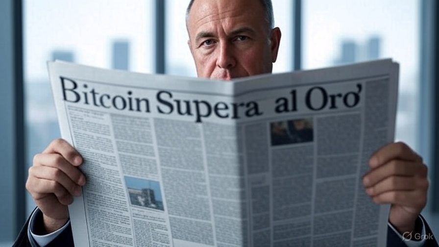 El ETF de Bitcoin de BlackRock alcanza los $70.000M y supera al oro como activo refugio