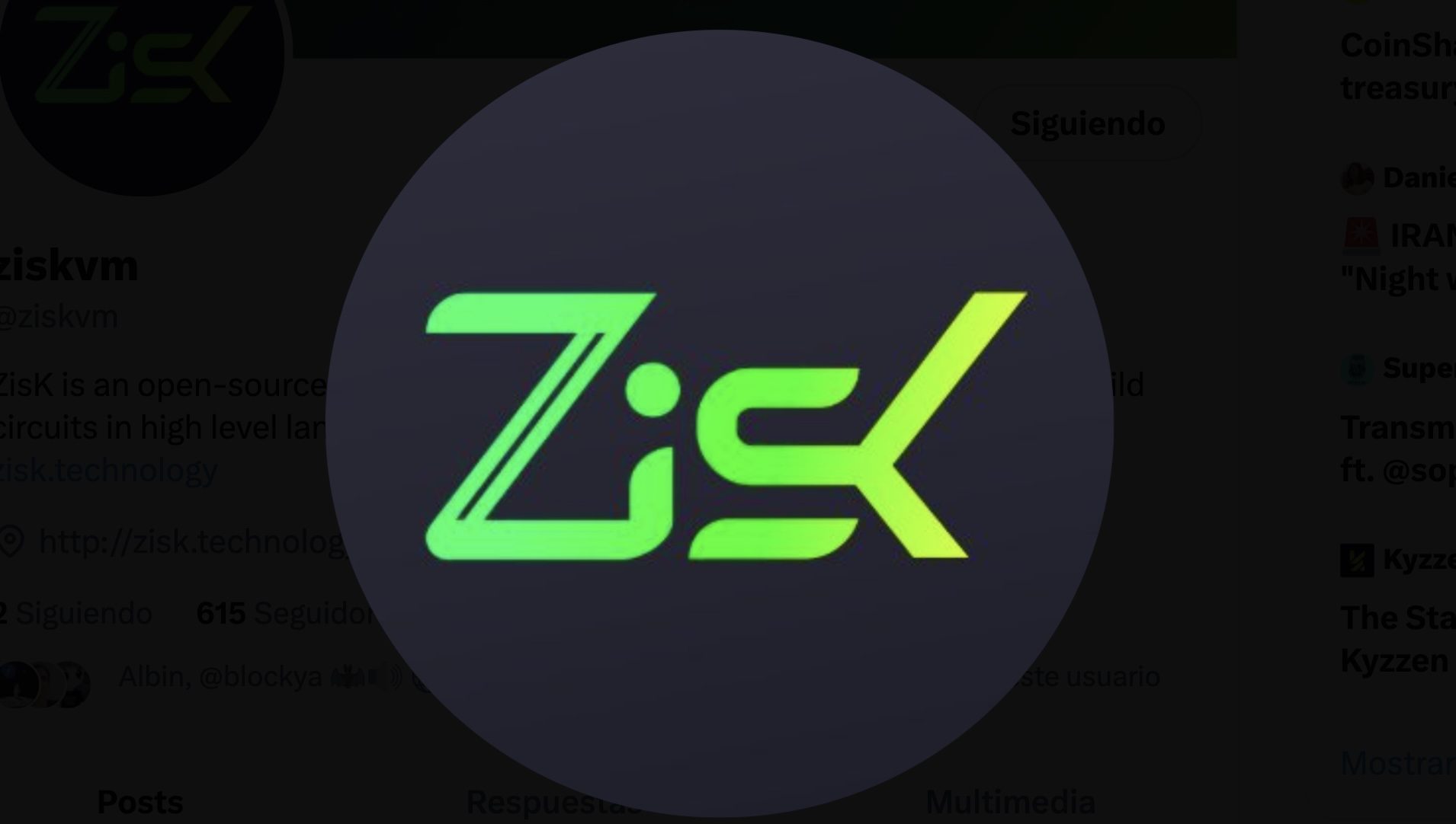 Así es ZisK, la zkVM que quiere ser estándar, con Baylina al frente