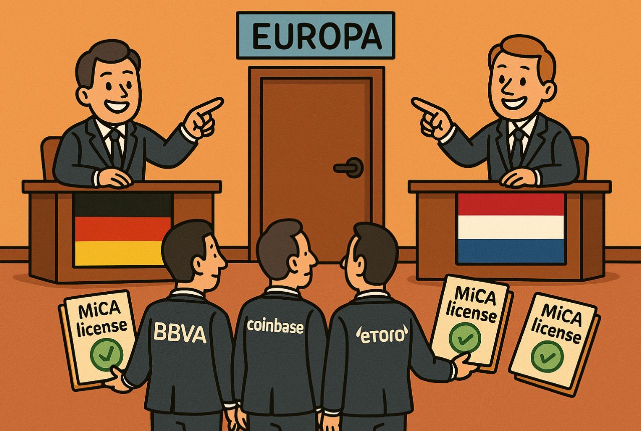 Estas son las 53 empresas con licencias cripto de MiCA en Europa