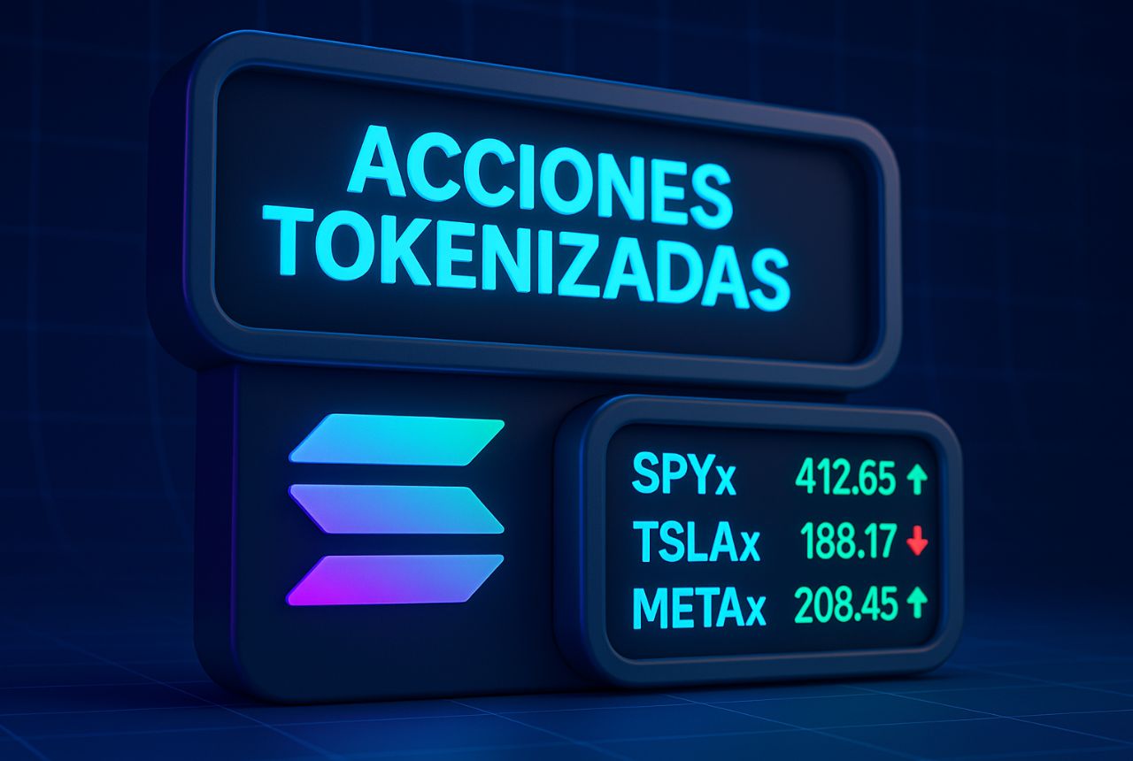 Mercado de acciones tokenizadas crece con el impulso de Solana