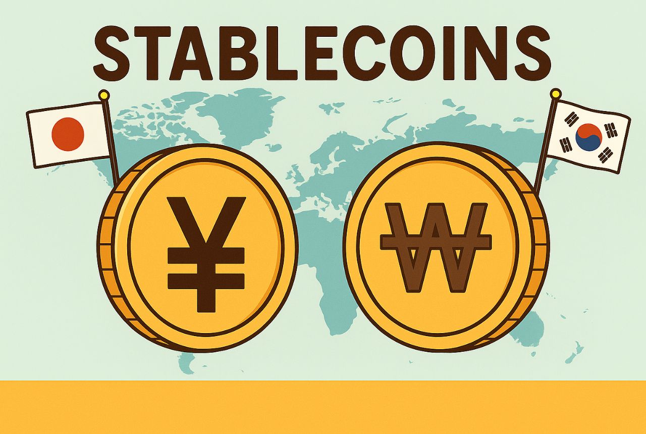 Corea del Sur y Japón preparan sus monedas para las stablecoins