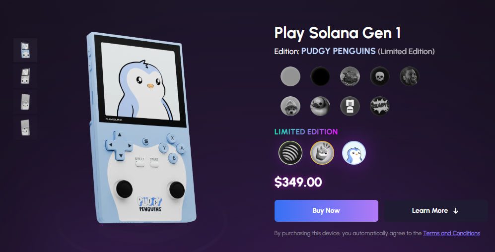 Play Solana Gen 1 juegos Web3