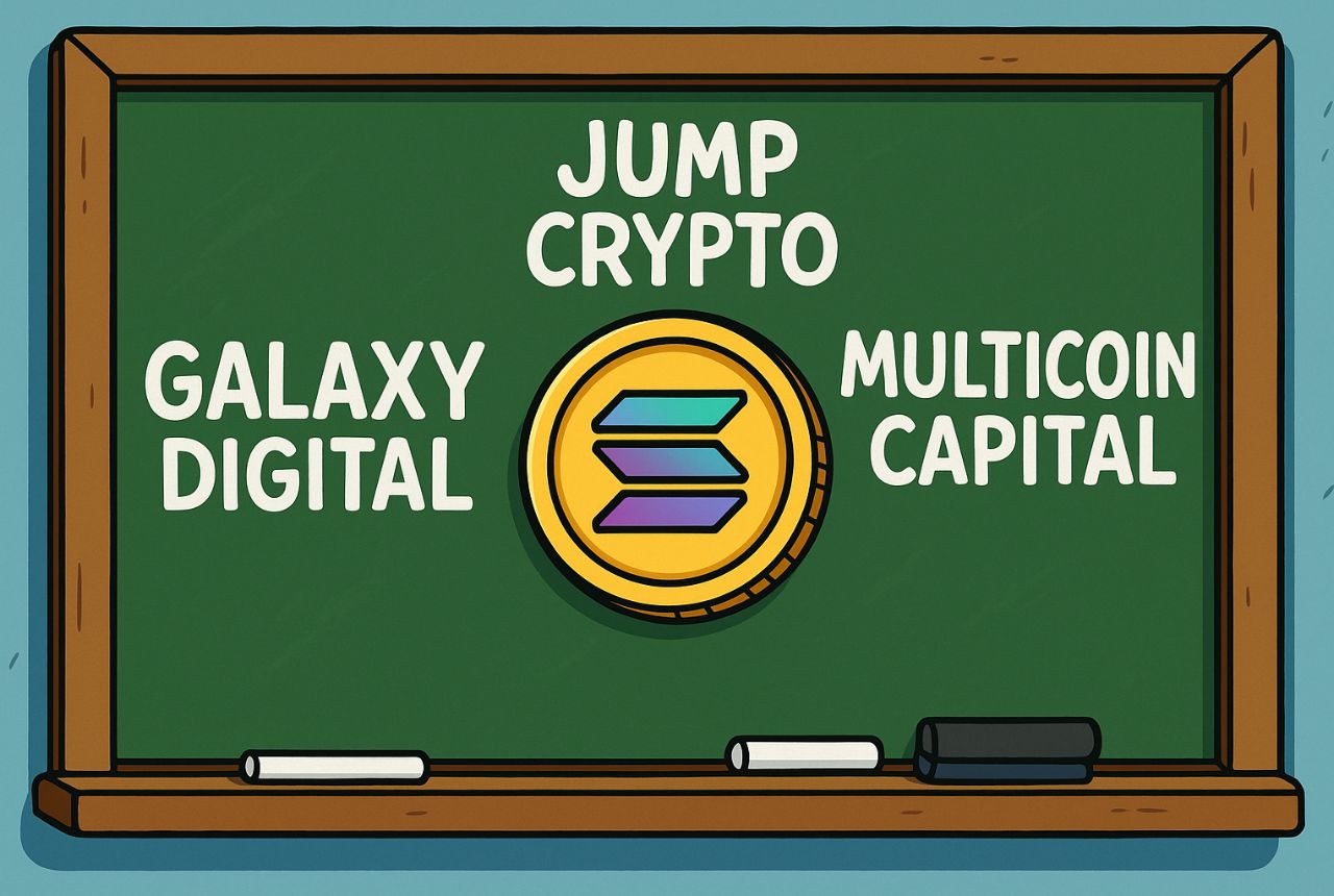 Galaxy, Jump Crypto y Multicoin invierten $1.650 millones para tesorería de Solana