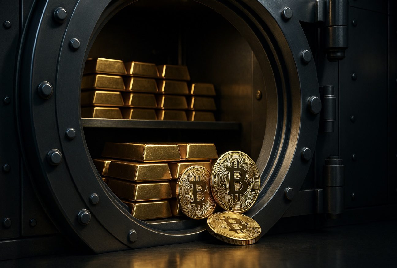 Bitcoin y oro convivirán en las reservas de bancos centrales en 2030, dice Deutsche Bank
