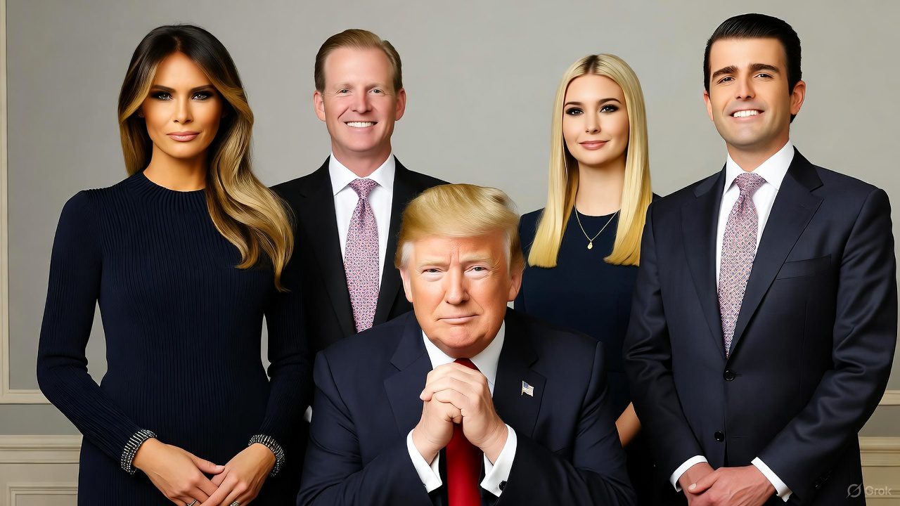 Por qué acusan a la familia Trump de lucrarse con anuncios presidenciales cripto