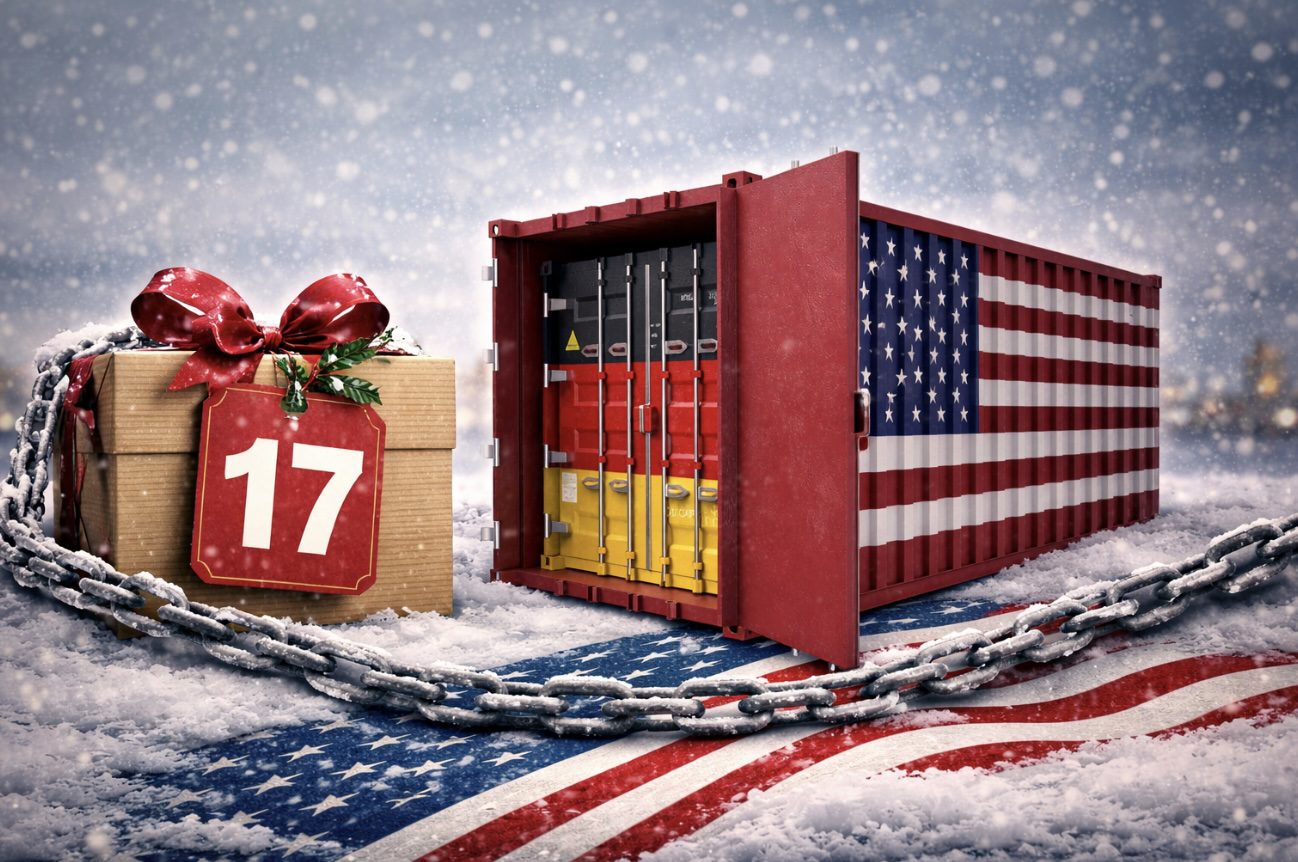 Calendario Adviento Blockchain bloque 17, el arancel y la cadena global