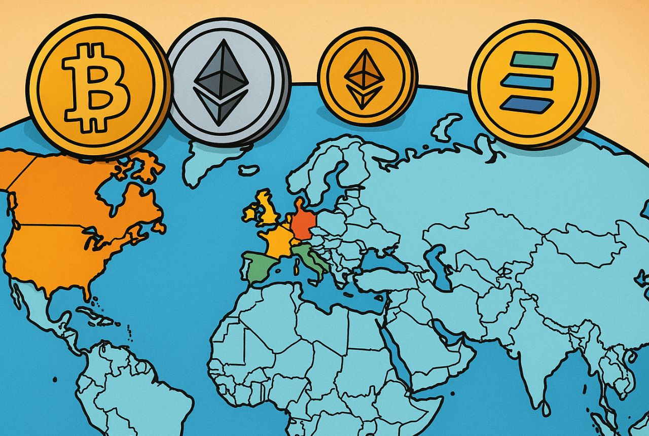 EEUU, Alemania, Francia y España, los países que más investigan a usuarios cripto