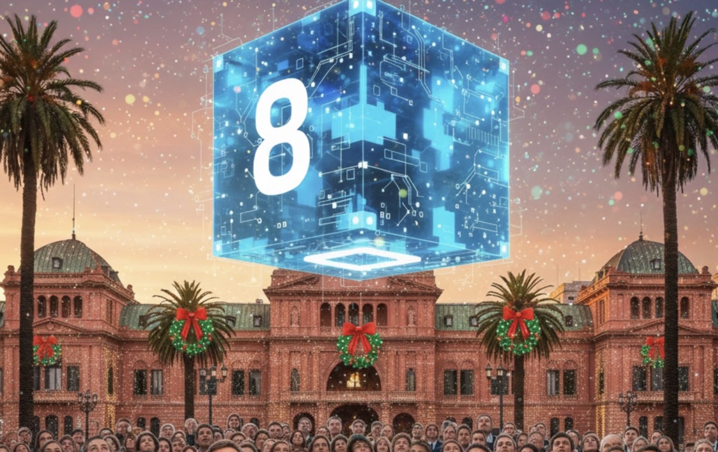Calendario de Adviento Blockchain: Bloque 8, tango con Milei en Buenos Aires
