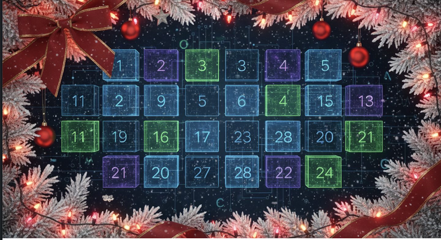 Observatorio Blockchain lanza un calendario de Adviento narrado en 24 bloques