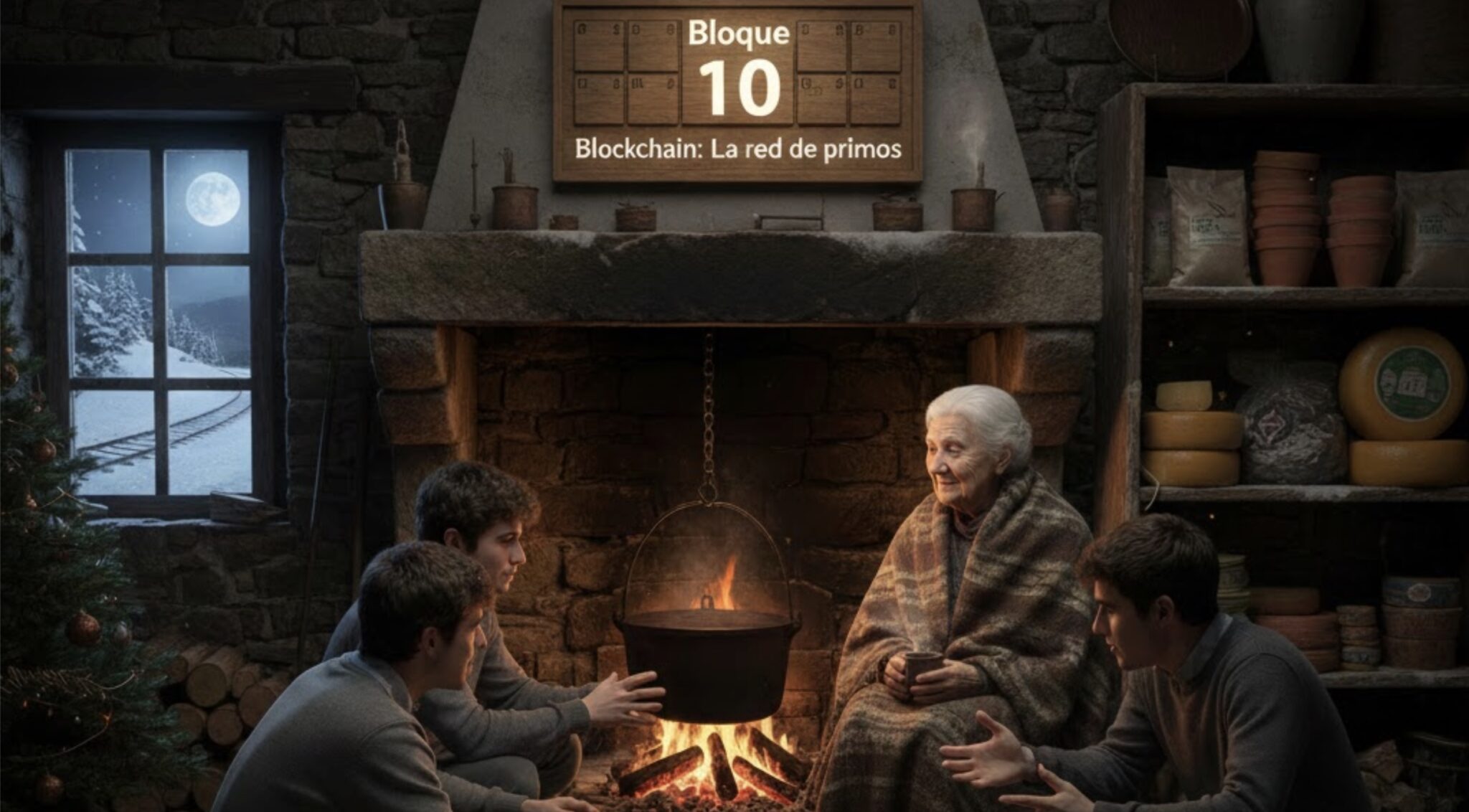 Calendario de Adviento Blockchain: Bloque 10, la red de primos