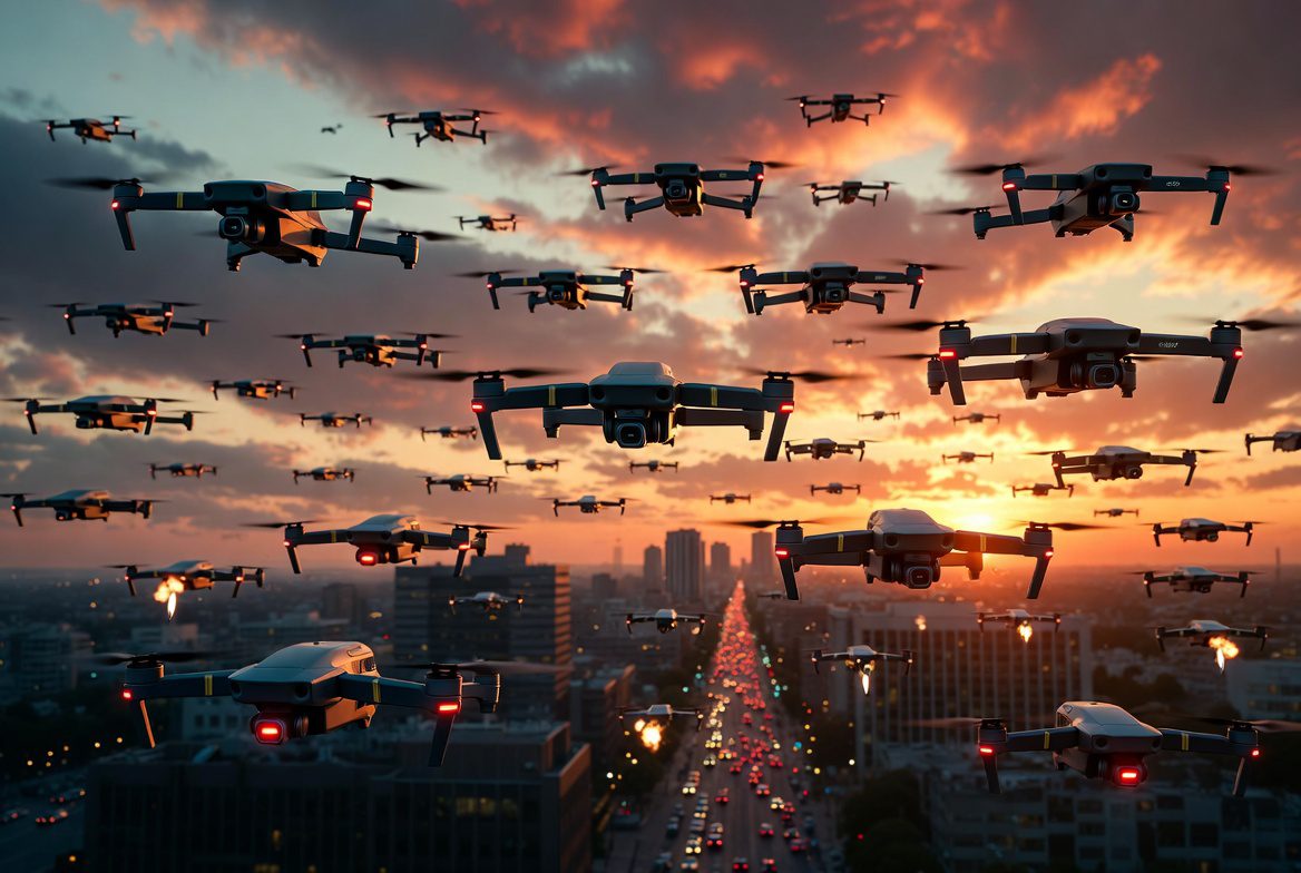 Drones de Amazon y pagos en cripto, el nuevo arsenal de la guerra