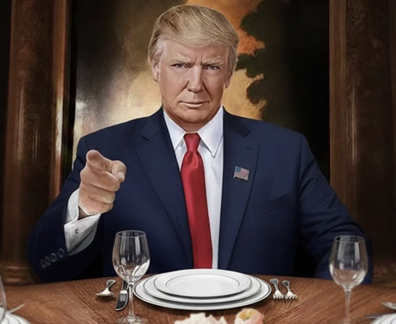 La exclusiva cena de Trump donde el derecho de admisión es su propia cripto