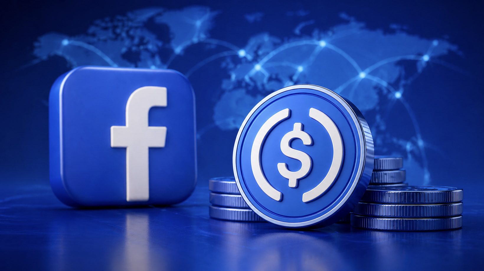 Meta empieza a pagar a creadores de Facebook con la stablecoin USDC