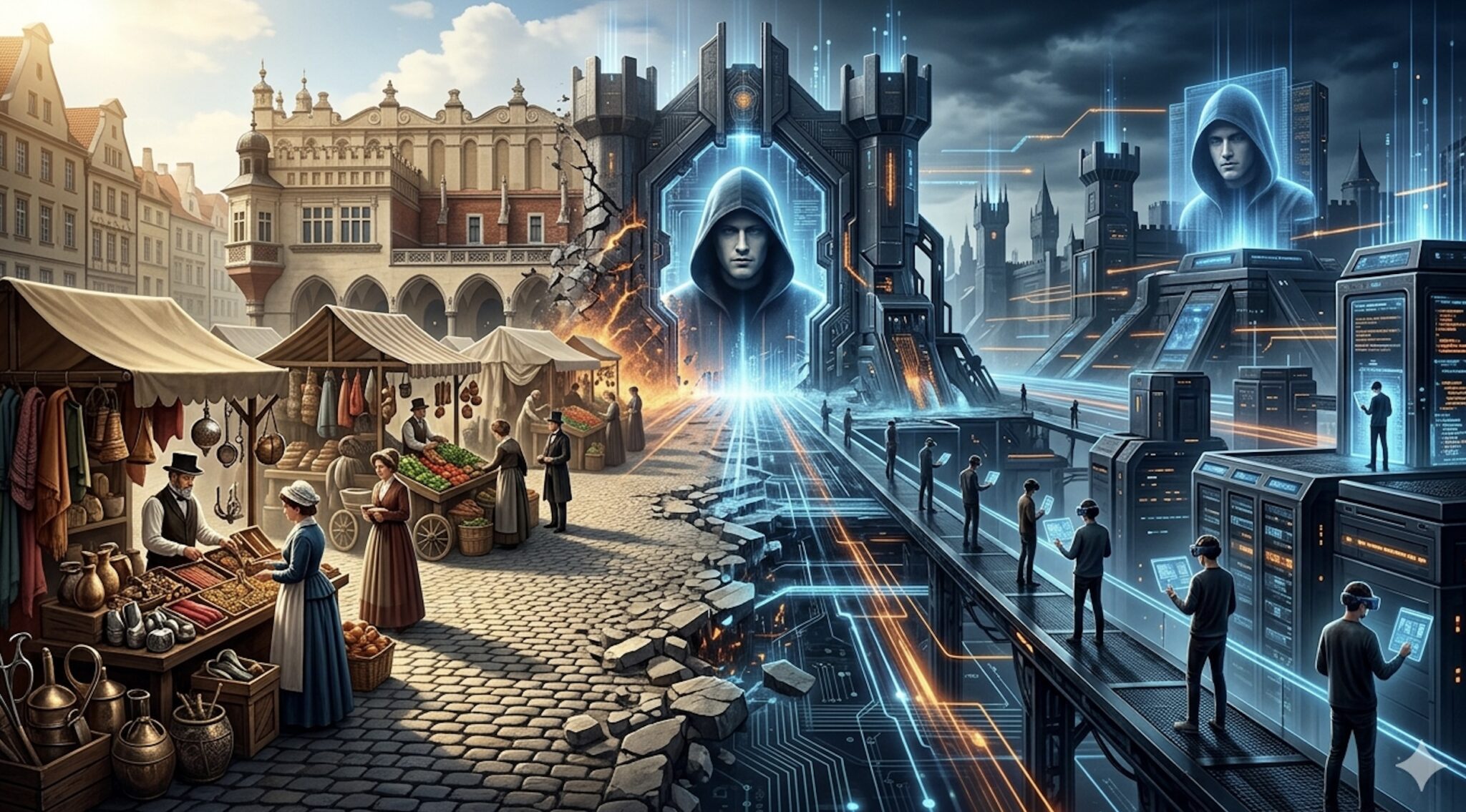 La transición del capitalismo de mercado hacia el feudalismo tecnológico