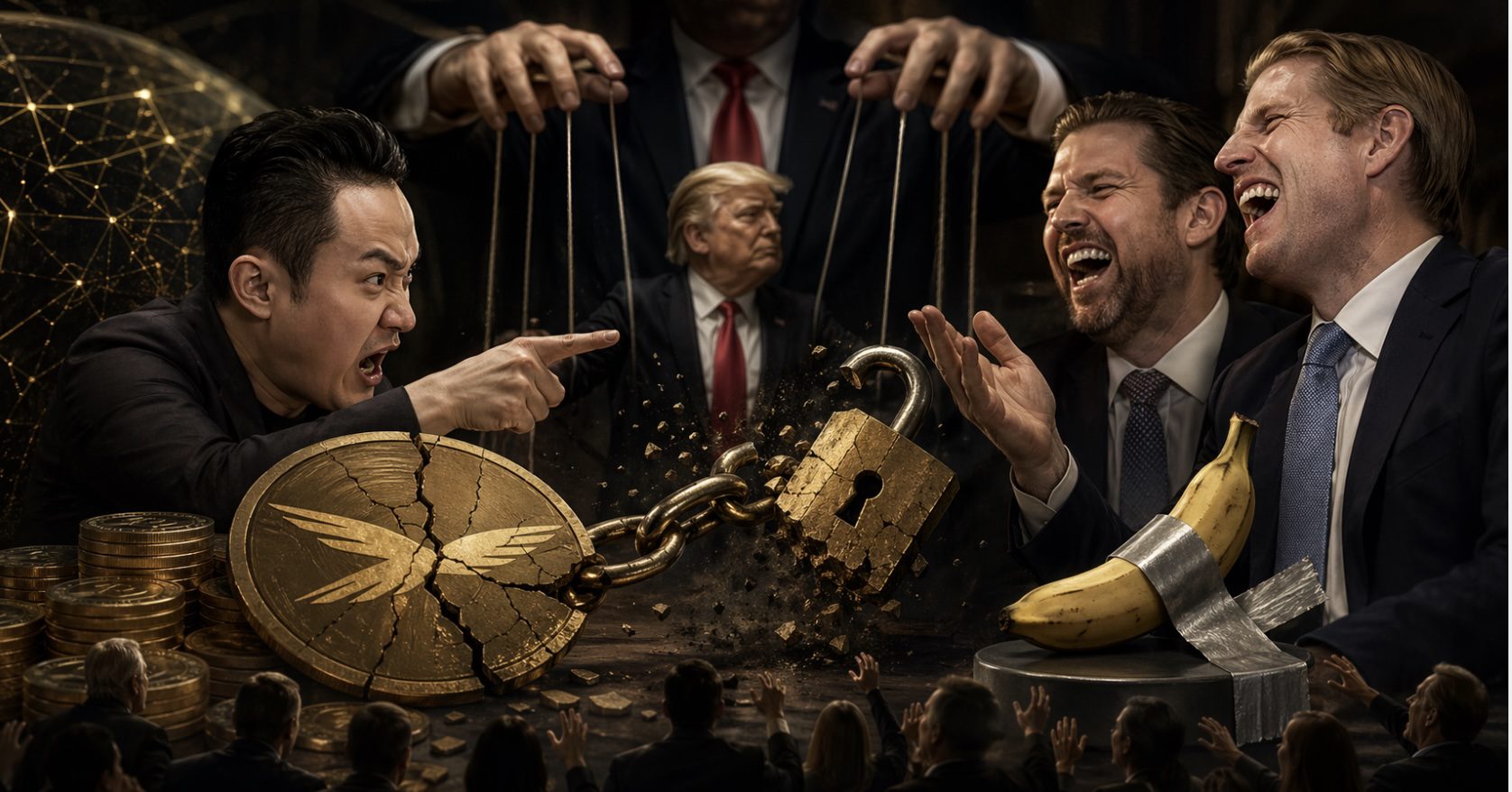 El lamentable espectáculo de los Trump en el mundo cripto