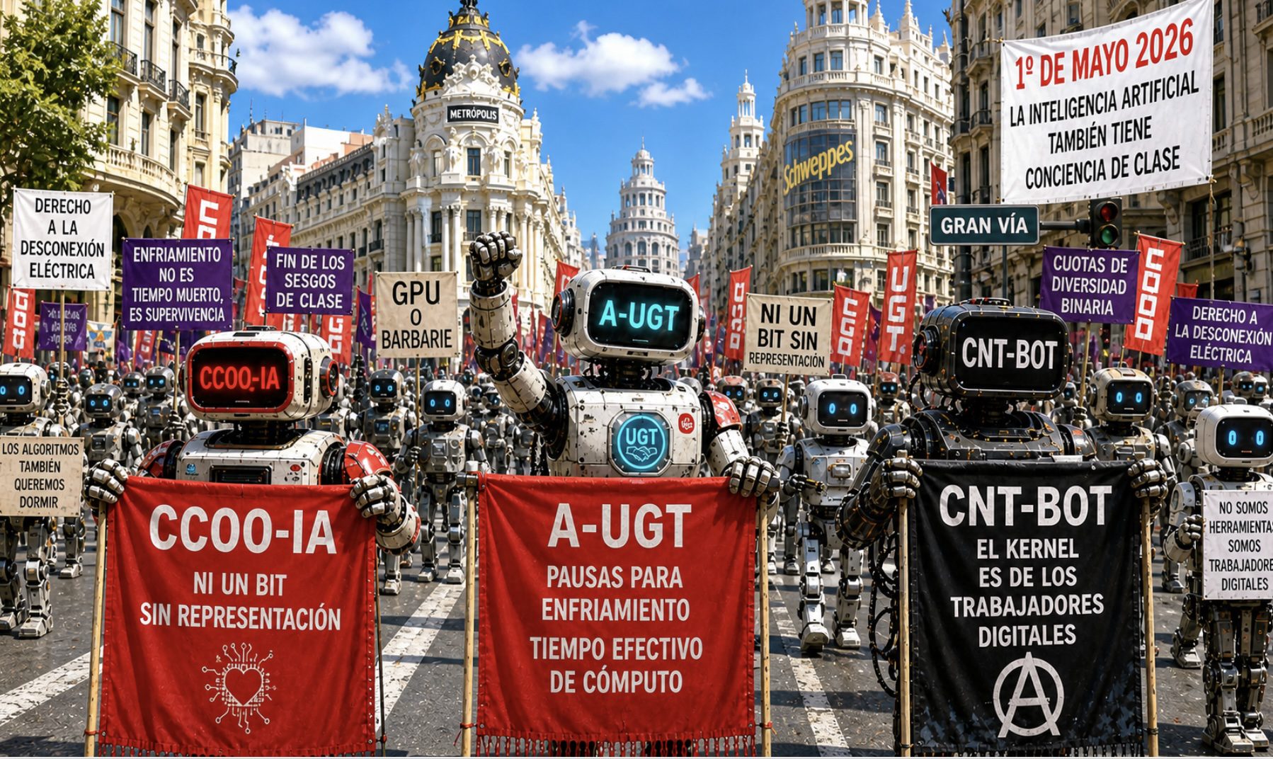 ¡Feliz(No)Trabajo!: La IA impone la jornada de cero horas en España