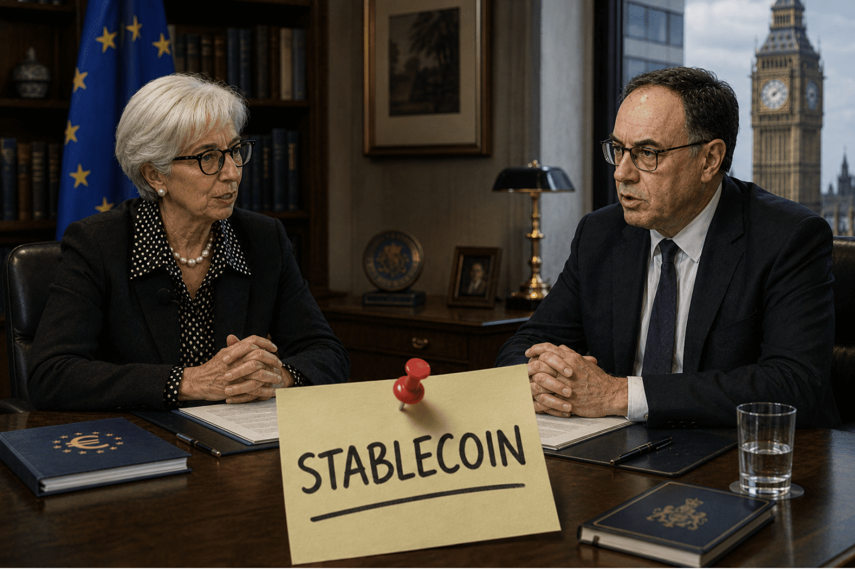 La staclecoin USDC y los bancos