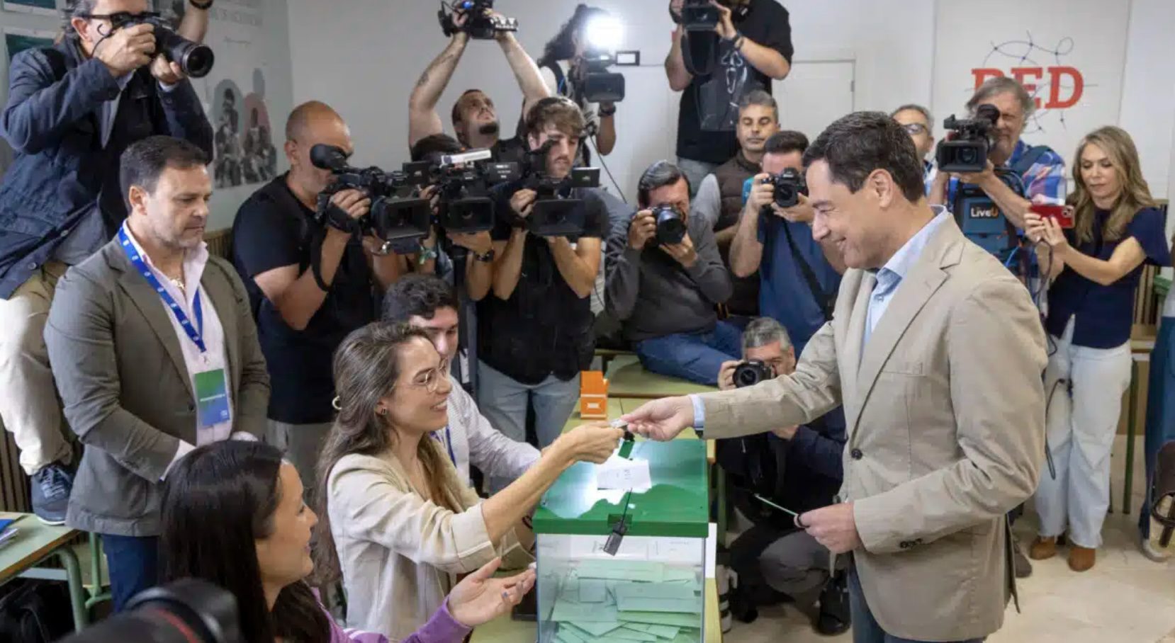 Andaluzas: primera batalla real entre encuestas y mercados cripto