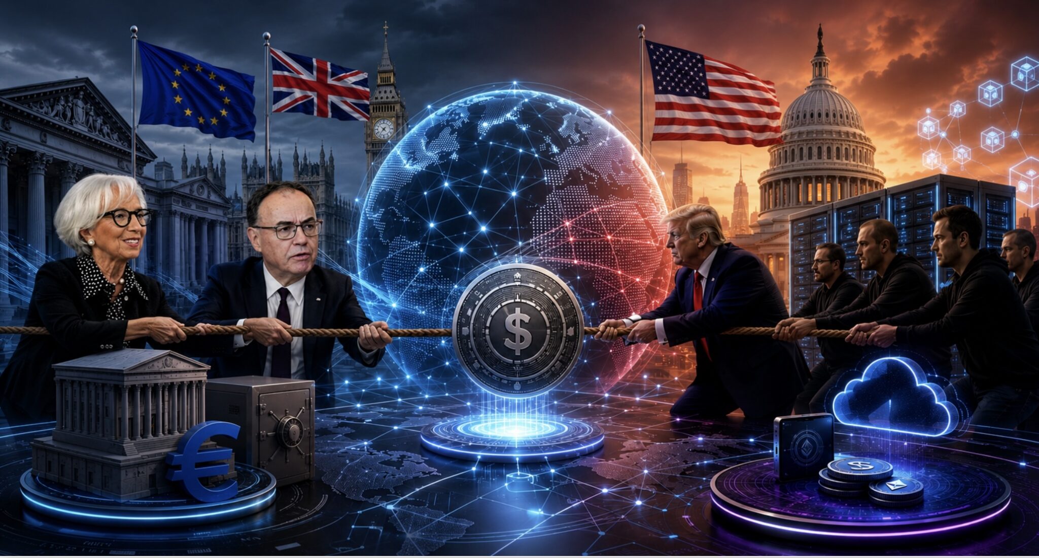 Bancos, Wall Street y Cripto pelean por el dinero de internet